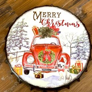 Volkswagen Beetle Christmas picture.
